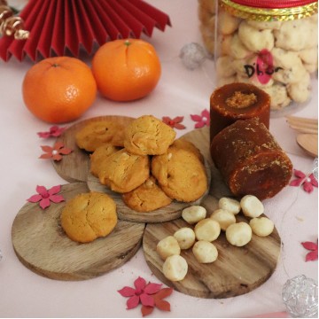 Gula Melaka Macadamia Cookies